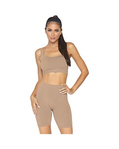 Conjunto opaco con pantalones ciclista