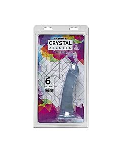 Crystal jellies slim dong 16cm - translúcido