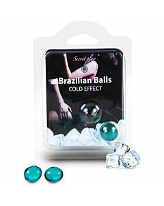 Bolas brasileñas heladas