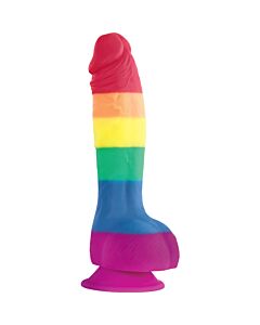 Colours pride edition pene silicona 15cm