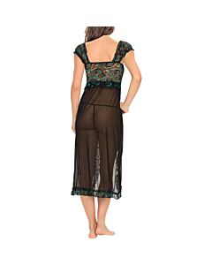 Bata green peafowl negro