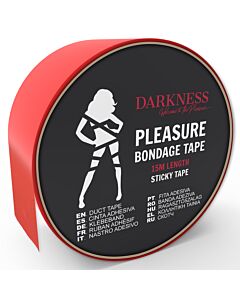 Cinta Bondage Roja Seductiva