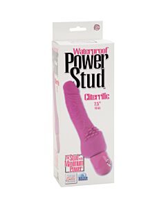 Power stud cliterrific vibrador realstico rosa