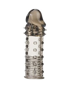 Extension de silicona para el pene gris