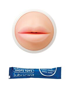 Masturbador masculino forma boca efecto calor