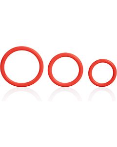 Anillo Triple Rojo Fire