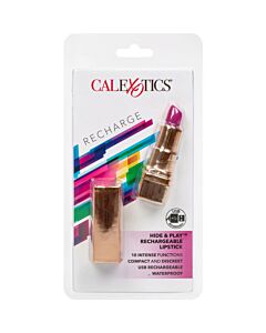 Bala Labial Recargable Morado Glam