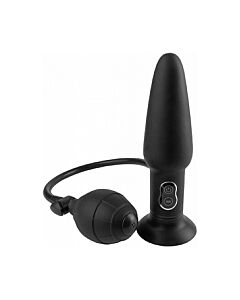 Anal fantasy plug hinchable vibrador