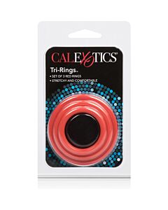 Anillo Triple Rojo Fire