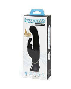 Vibrador g-spot doble estimulación - negro