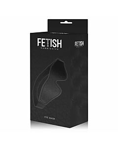 Fetish submissive antifaz cuero vegano