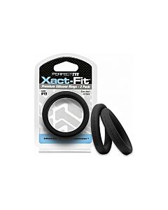 Anillos Xact-Fit - Pack Doble - Negro