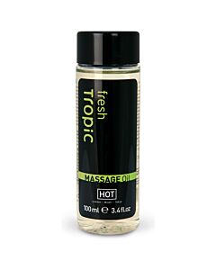 Hot aceite de masaje frescor del tropico 100 ml