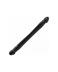 Pene doble blando 45 cm negro
