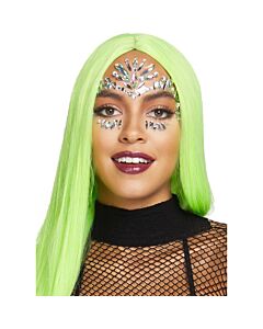 Iris joyas para el rostro autoadhesivas