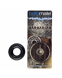 Anillo Pene Barbarian Negro