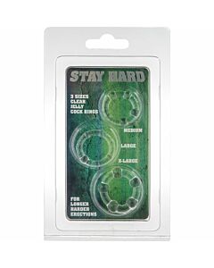 Trío Anillos Transparentes