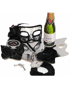 Máscara Veneciana Negra.