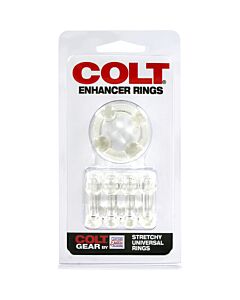 Colt enhancer rings anillos para el pene transparentes