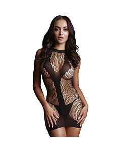 Vestido Sensual Mesh Noir
