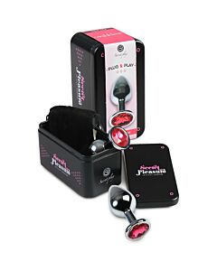 Mini Fucsia: Plug Anal Metal