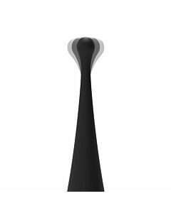 Vibrador Clitorial Brillo Negro