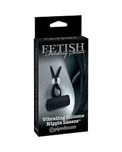 Fetish fantasy edicion limitada succionador de silicona para pezones vibrador