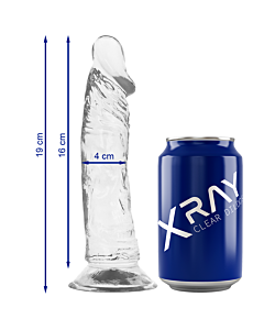 Dildo Transparente Crystal Clear