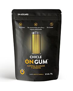 Chicle Energético Café Ginseng Guarana