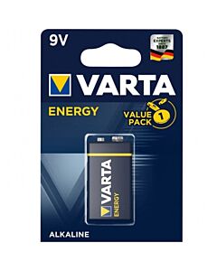 Pila Alcalina Varta 9V - MaxEnergía