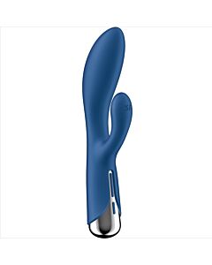 Rabbit SpinGasm - Estimulador Clítoris y Punto G Azul