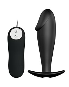 Plug Pene Vibrante Negro