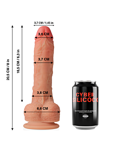 Silicona Cyber Realista 20.5cm