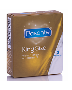 Preservativos King XL - 3 unidades