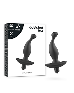 Masajeador Anal Vibrante Obsidiana