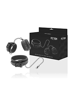 Collar y esposas Vegan Bondage Set