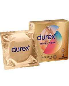 Piel Real - Pack 3 Preservativos
