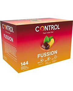 Pack Fussion: 144 Preservativos Adaptados