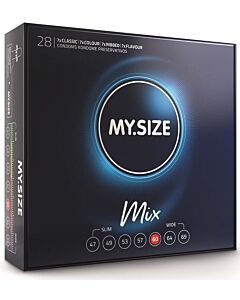 Pack Mix Preservativos 60mm - 28und