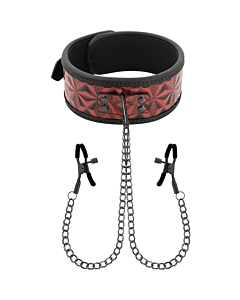 Collar BDSM Red Pleasure