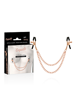 Pinzas Fantasía Chic Nipple Chain