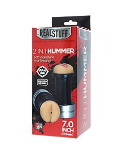 Dúo Placer Real - Masturbador 2 en 1