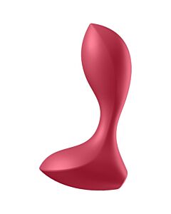 Plug Anal Vibrador Red Velvet