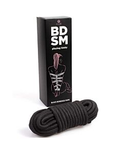 Cuerda Black Silk Bondage