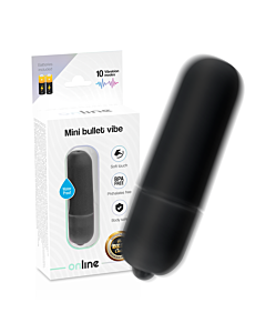 Mini Bala Negra Vibrante