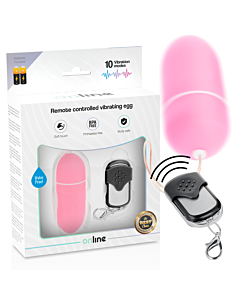 Huevo Vibrador Rosa Remoto