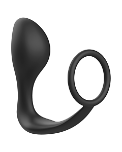 Anillo Plug Obsidiana