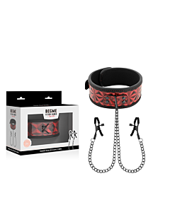Collar BDSM Red Pleasure