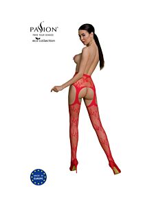 Bodystocking Eco Passion Rojo
