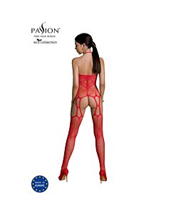 Bodystocking Eco Passion Rojo